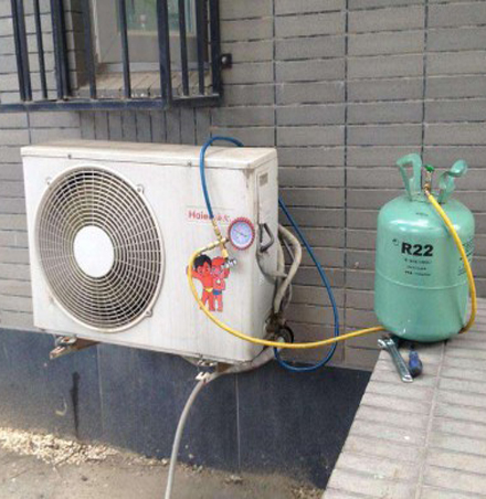 青秀空调加氟